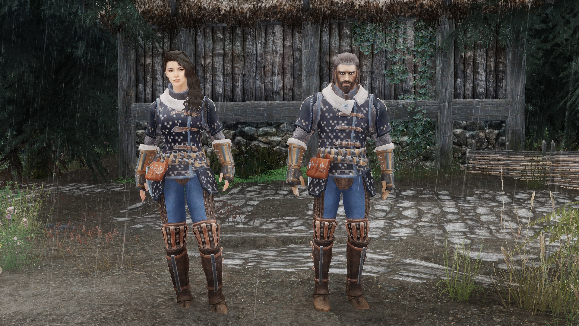 Skyrim the witcher 3 armors фото 105